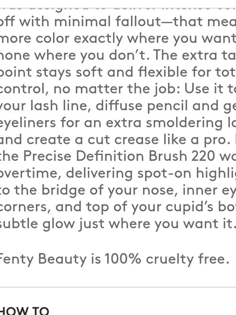 Fenty Beauty precision lip
